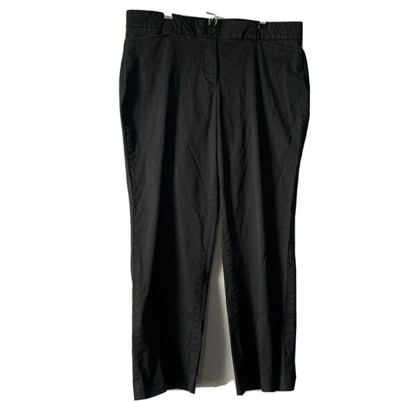 Kim Rogers Pants Size 18 Black Chino Plus Size 18 - Picture 1 of 3